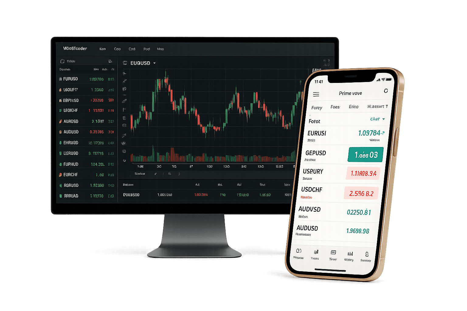 Majesty FX WebTrader Interface